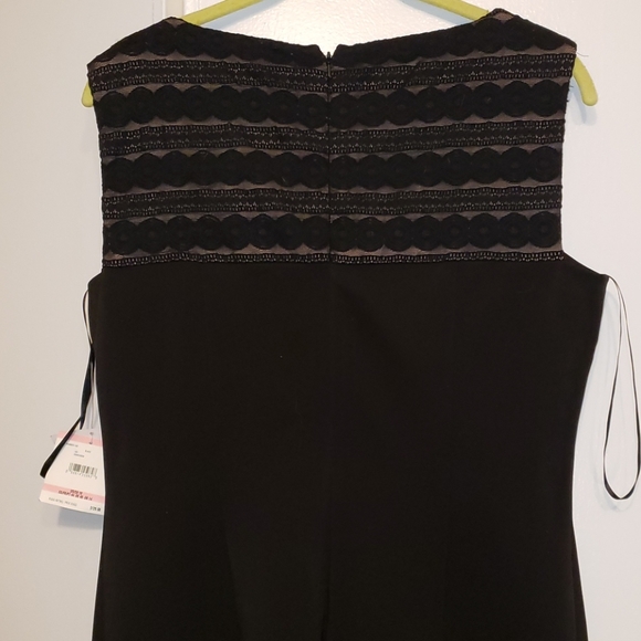 Anne Klein 10 dress black pattern NWT - Picture 4 of 4